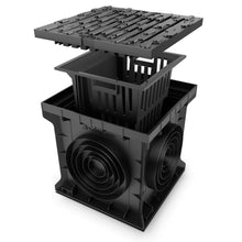 Load image into Gallery viewer, 16x16 Plastic catch basin (BASE 400-CBP), plastic grate, A Class
