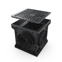Load image into Gallery viewer, 16x16 Plastic catch basin (BASE 400-CBP), ductile cast iron grate, C Class
