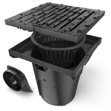 Charger l'image dans la galerie, 16x16 Plastic NEO catch basin (NEO 400-CBP), Plastic grate, A Class
