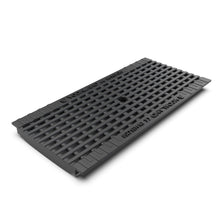 Load image into Gallery viewer, 8” Plastic trench drain (BASE 200P), cast iron grate ADA, C Class
