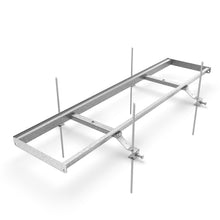 Load image into Gallery viewer, 8&quot; BASE Galvanized Steel Frame for Linear Grates
