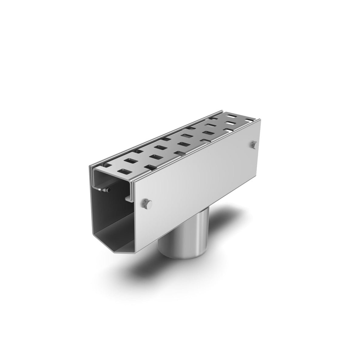 Stainless Deck Drain Channel w/ bottom centre outlet buy in Canada ...
