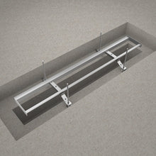 Load image into Gallery viewer, 4&quot; BASE Stainless Steel Frame for Linear Grates
