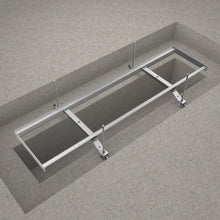 Load image into Gallery viewer, 8&quot; BASE Stainless Steel Frame for Linear Grates
