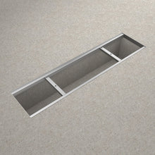 Load image into Gallery viewer, 8&quot; BASE Stainless Steel Frame for Linear Grates
