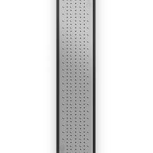 Load image into Gallery viewer, 4&quot; Plastic trench drain (BASE 100P), stainless steel grate &quot;perforated&quot;, A Class
