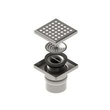 Load image into Gallery viewer, 6x6 stainless steel floor drain
