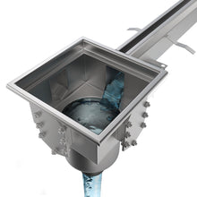 Load image into Gallery viewer, STAINLESS inline slot catch basin
