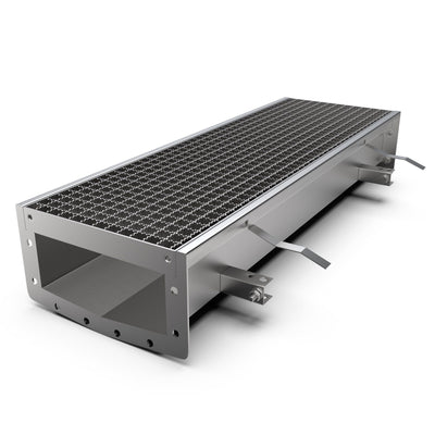 Caniveau de tranchée en INOX de 8 po