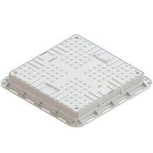 Load image into Gallery viewer, Plastic manhole cover - square (gray)
