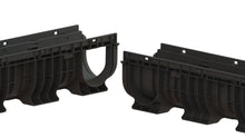 Load image into Gallery viewer, 6&quot; Plastic trench drain (BASE 150P), galvanized steel grate &quot;mesh&quot; ADA, B class
